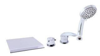 Смеситель на борт ванны Rav Slezak Dunaj D474.5P хром